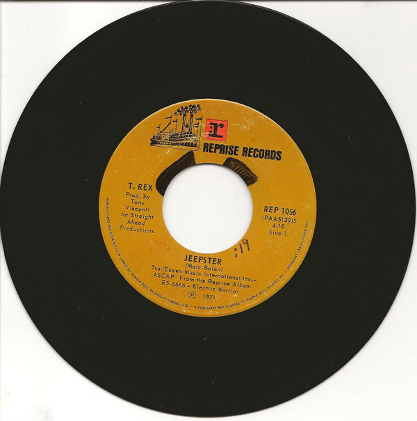 T. Rex - Jeepster | Reprise Records (REP 1056) - 3