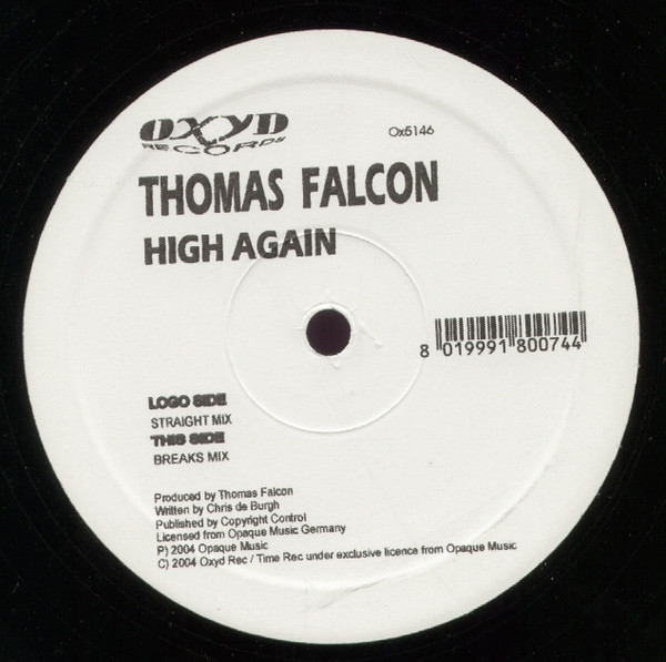 Thomas Falcon - High Again | Oxyd Records (Ox5146)