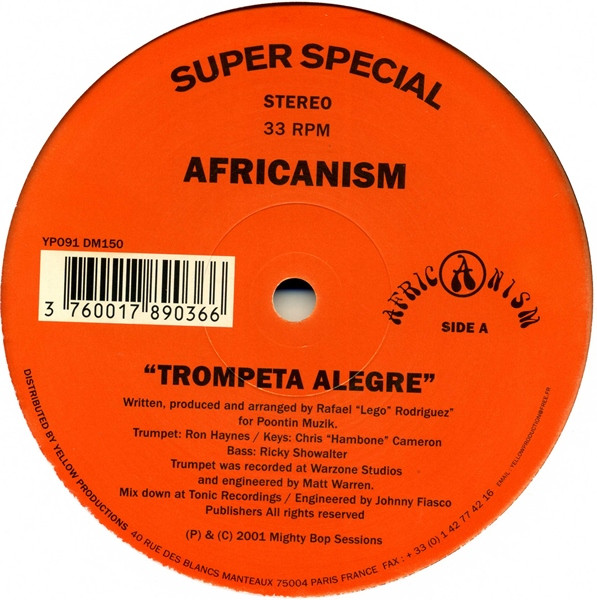 Africanism - Trompeta Alegre | Yellow Productions (YP091) - 2