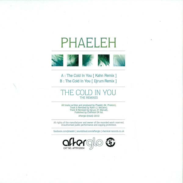 Phaeleh - The Cold In You (The Remixes) | Afterglo (AFTR12004) - 2
