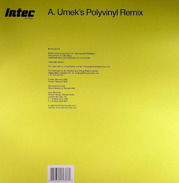 Jim Masters & Phil Barry Present String Theory - Swarm | Intec Records (INTEC32LTD) - 2