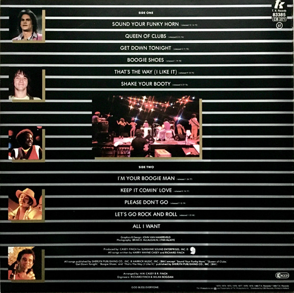 KC & The Sunshine Band - Greatest Hits | T.K. Records (TKR 83385) - 2