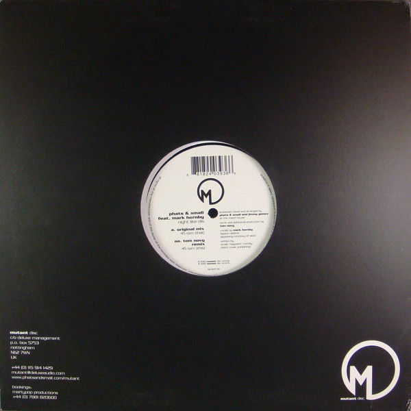 Phats & Small - Night Like Dis | Mutant Disc (MUTANT 011) - 3