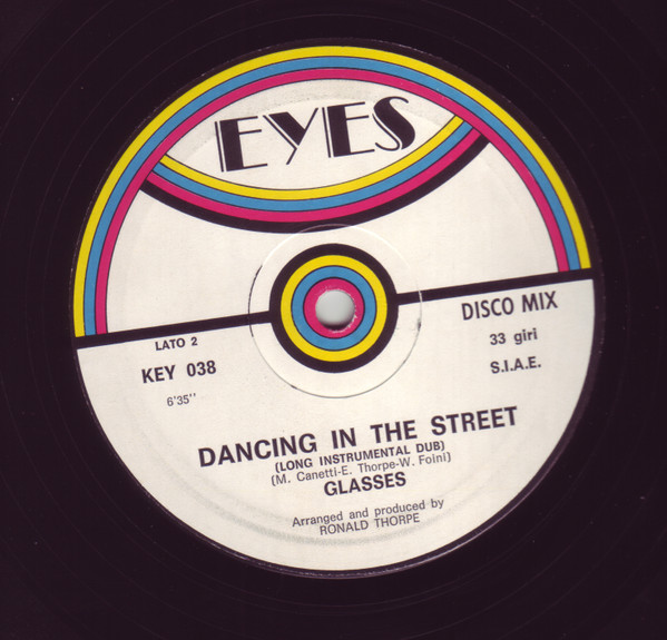 Glasses - Dancing In The Street | Eyes (KEY 038) - 4 Glasses - Dancing In The Street | Eyes (KEY 038) - 4