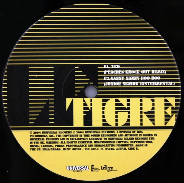 Le Tigre - TKO | Universal Records (MCST 40398) - 4