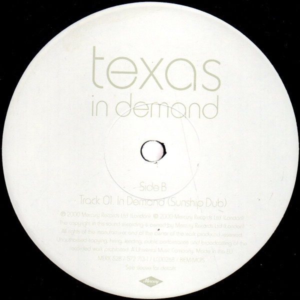Texas - In Demand | Mercury (MERX 528) - 4 Texas - In Demand | Mercury (MERX 528) - 4