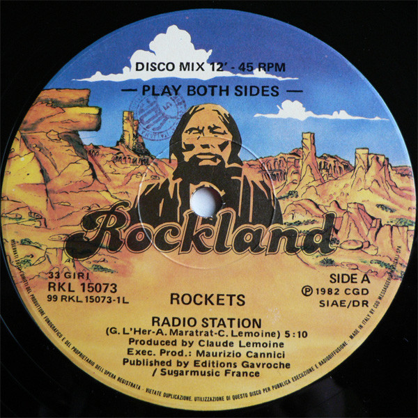 Rockets - Radio Station / Star Vision | Rockland Records (RKL 15073) - 4