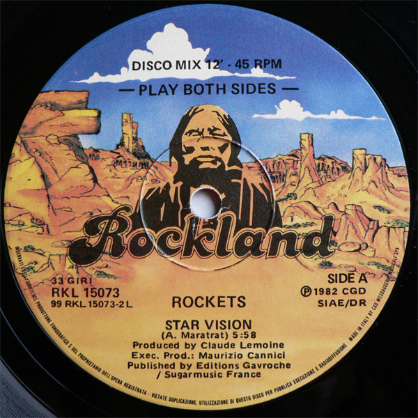 Rockets - Radio Station / Star Vision | Rockland Records (RKL 15073) - 3