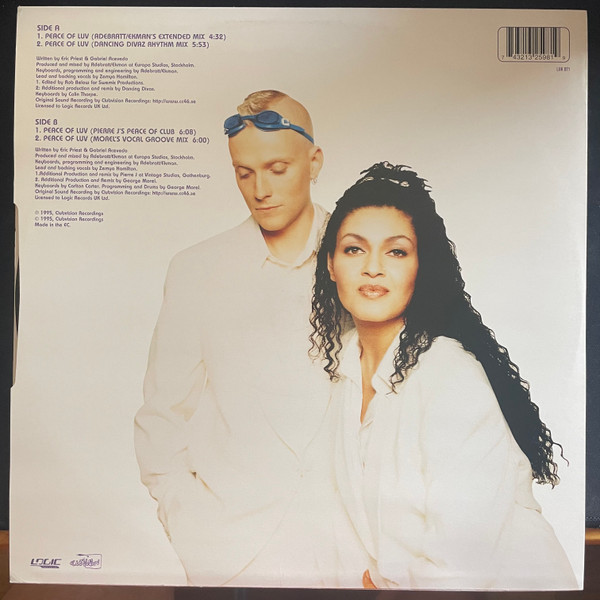 Clubland Featuring Zemya Hamilton - Peace Of Luv | Clubvision Recordings (L UK 071) - 2 Clubland Featuring Zemya Hamilton - Peace Of Luv | Clubvision Recordings (L UK 071) - 2