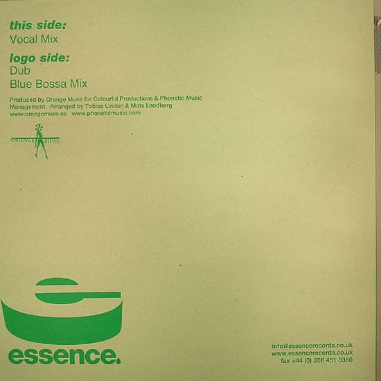 Orange Muse - You | Essence Records (esr019) - 2