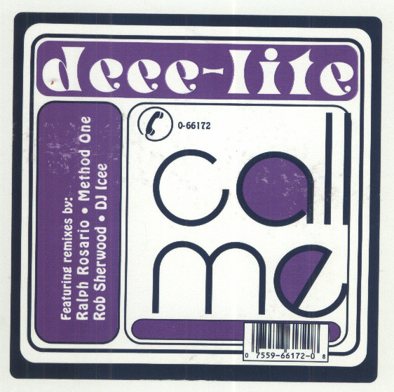 Deee-Lite - Call Me | Elektra (0-66172) - 4