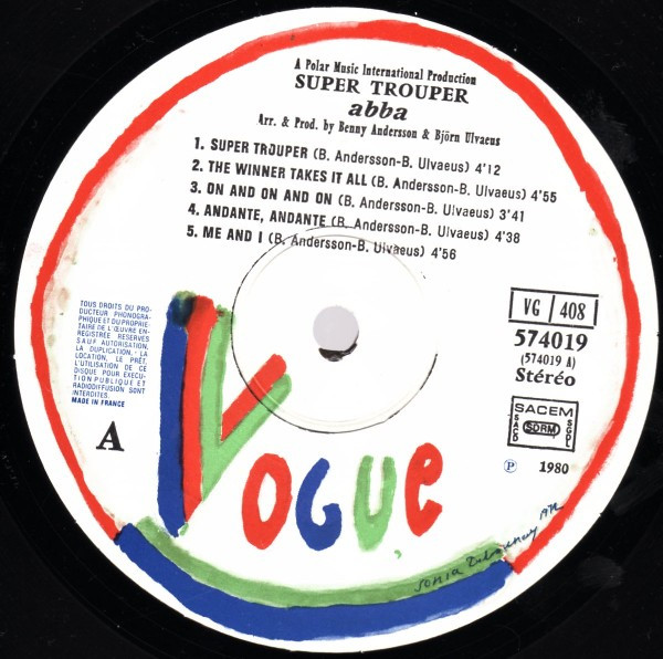 ABBA - Super Trouper | Vogue (574019) - 3