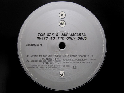 Tom Wax & Jan Jacarta - Music Is The Only Track | Virgin Club (72438935676)