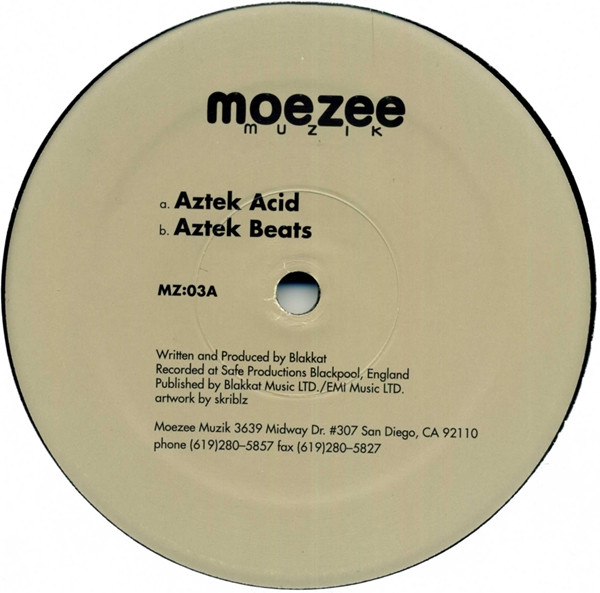 Blakkat - Aztek Acid | Moezee Muzik (MZ:03) - main