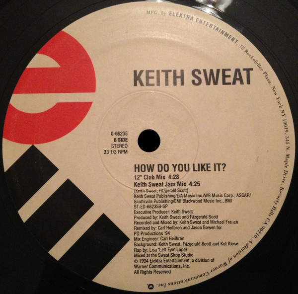Keith Sweat - How Do You Like It? | Elektra (0-66235) - 4 Keith Sweat - How Do You Like It? | Elektra (0-66235) - 4