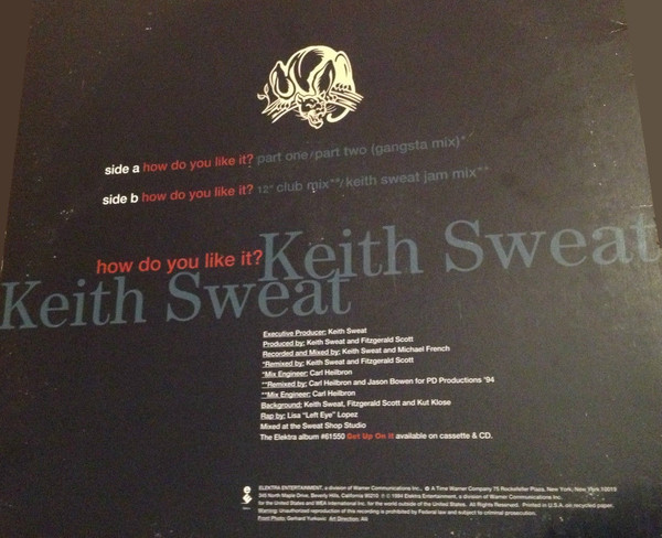 Keith Sweat - How Do You Like It? | Elektra (0-66235) - 2 Keith Sweat - How Do You Like It? | Elektra (0-66235) - 2