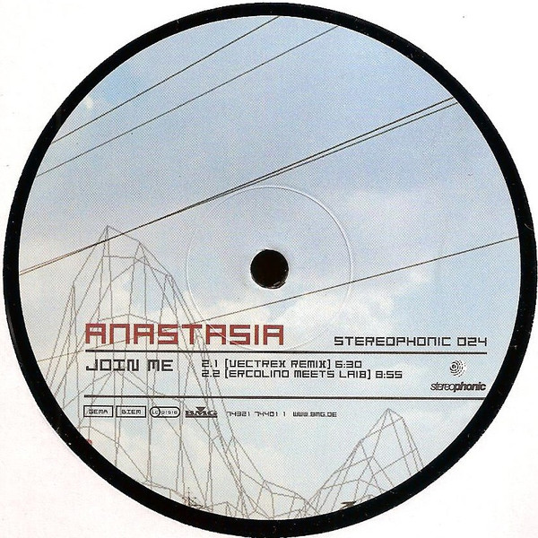 Anastasia - Join Me | Stereophonic (STEREOPHONIC 024) - 3 Anastasia - Join Me | Stereophonic (STEREOPHONIC 024) - 3