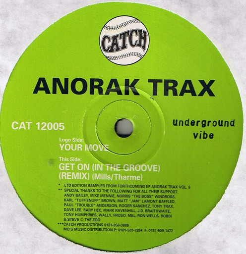 Anorak Trax - Volume 6 Sampler | Catch (CAT 12005)