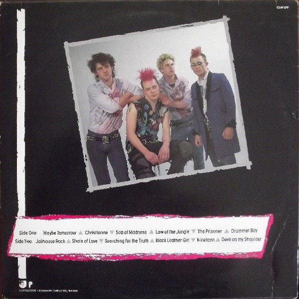 Abrasive Wheels - Black Leather Girl | Clay Records (CLAY LP9) - 2 Abrasive Wheels - Black Leather Girl | Clay Records (CLAY LP9) - 2