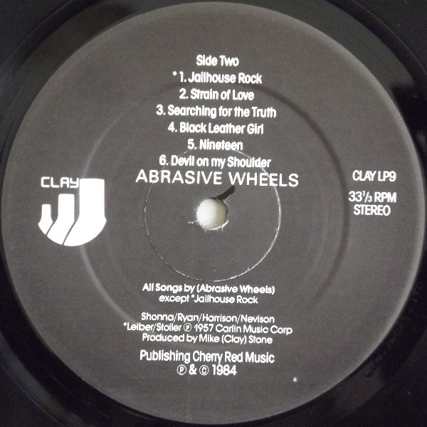 Abrasive Wheels - Black Leather Girl | Clay Records (CLAY LP9) - 4 Abrasive Wheels - Black Leather Girl | Clay Records (CLAY LP9) - 4