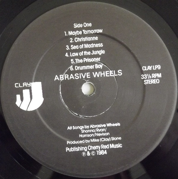 Abrasive Wheels - Black Leather Girl | Clay Records (CLAY LP9) - 3 Abrasive Wheels - Black Leather Girl | Clay Records (CLAY LP9) - 3