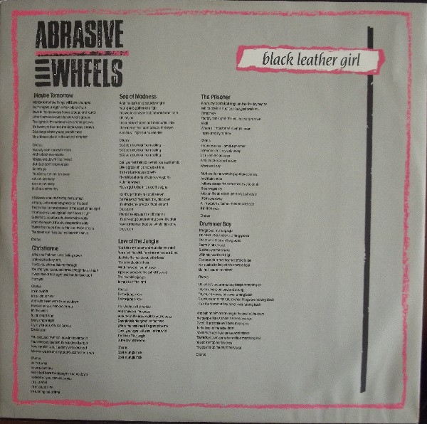 Abrasive Wheels - Black Leather Girl | Clay Records (CLAY LP9) - 6 Abrasive Wheels - Black Leather Girl | Clay Records (CLAY LP9) - 6