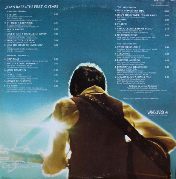 Joan Baez - The First 10 Years | Vanguard (VSD 6560/1) - 4