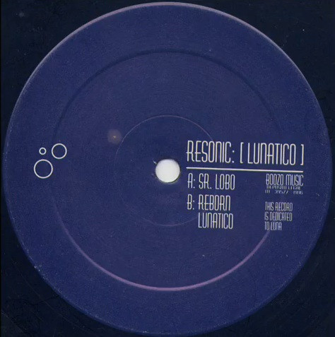 Resonic - Lunatico | Boozo Music (BZ 004) - main