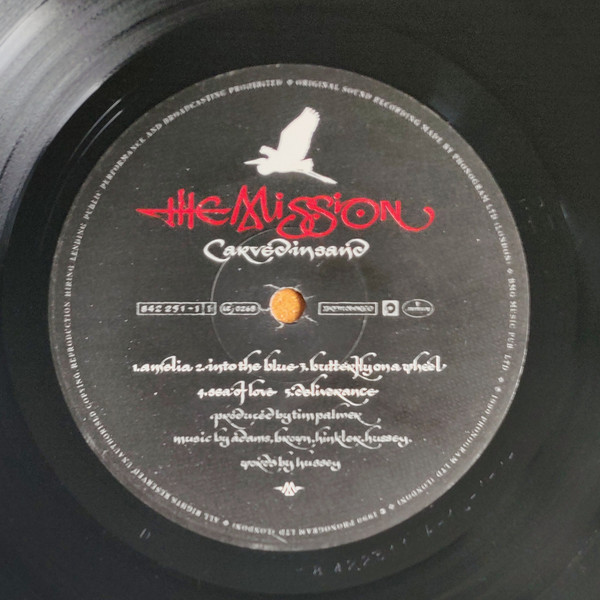 The Mission - Carved In Sand | Mercury (842 251-1) - 3