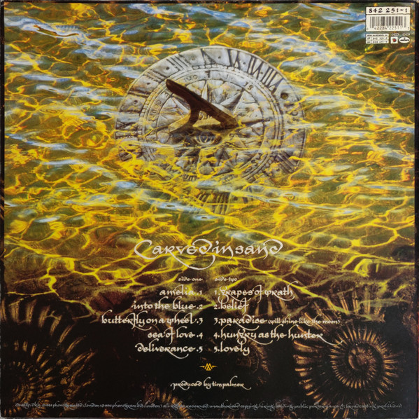 The Mission - Carved In Sand | Mercury (842 251-1) - 2