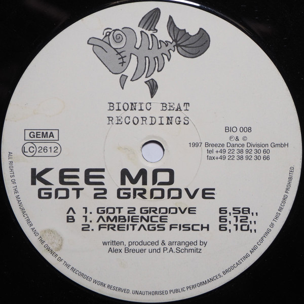 Kee Mo - Got 2 Groove | Bionic Beat Recordings (BIO 008) - 4