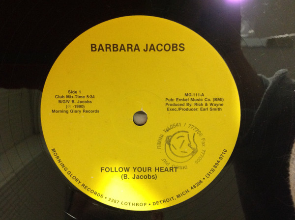 Barbara Jacobs - Follow Your Heart | Morning Glory (MG-111) - main
