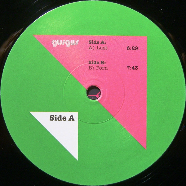 GusGus - Lust / Porn | Great Stuff Recordings (GSR012) - 3 GusGus - Lust / Porn | Great Stuff Recordings (GSR012) - 3