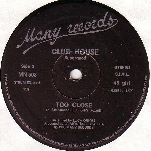 Club House - Superstition Medley With Good Times | Many Records (MN 503) - 2