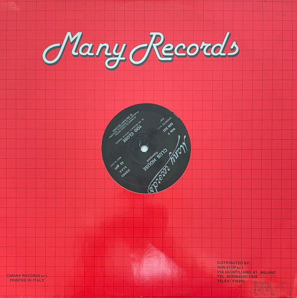 Club House - Superstition Medley With Good Times | Many Records (MN 503) - 4
