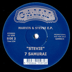 7 Samurai - Marvin & Stevie E.P. | G.A.M.M. (GAMM015) - 2