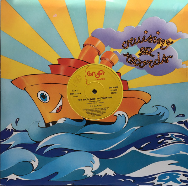 P.J. Marcus - For Your Sweet Information | Cruisin' Records (CRN 735) - main