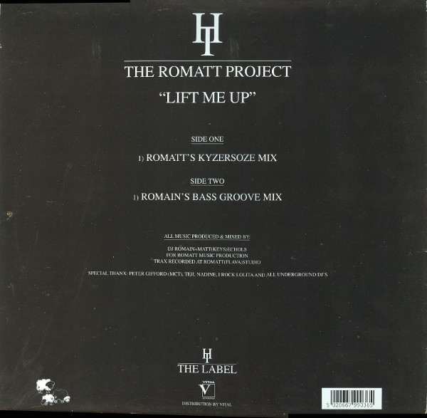 Romatt - Lift Me Up | Hard Times The Label (HT (V) 96 3) - 2 Romatt - Lift Me Up | Hard Times The Label (HT (V) 96 3) - 2