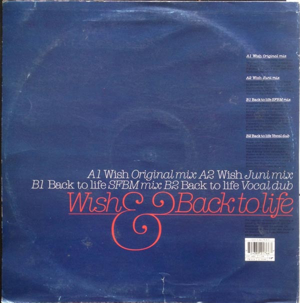 Soul II Soul - Wish | Virgin (7243 8 92176 6 7) - 2 Soul II Soul - Wish | Virgin (7243 8 92176 6 7) - 2