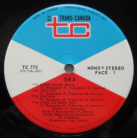 Sex - Sex | Trans-Canada (TC 775) - 3 Sex - Sex | Trans-Canada (TC 775) - 3