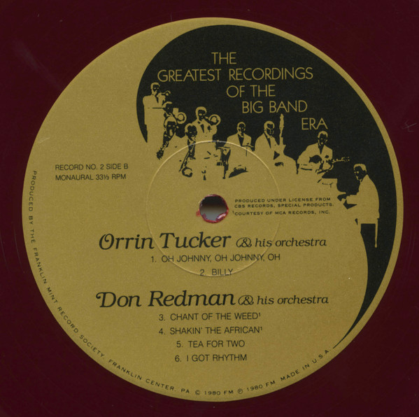The Greatest Recordings Of The Big Band Era