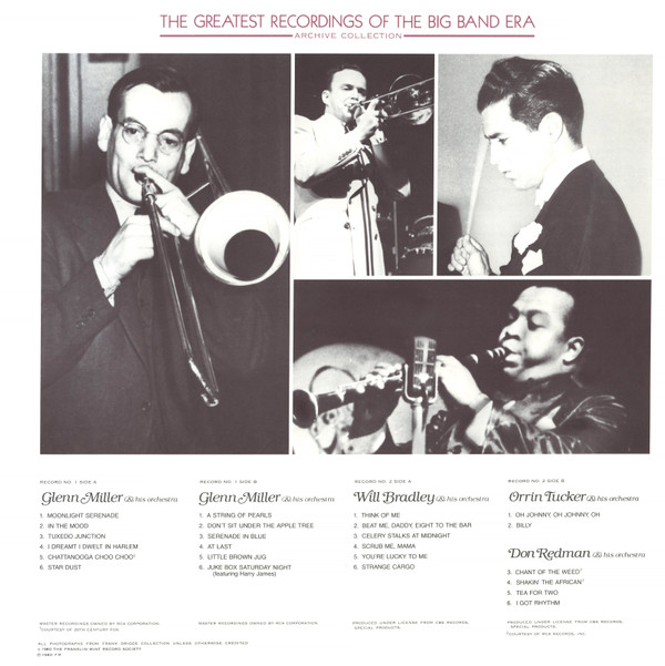 The Greatest Recordings Of The Big Band Era