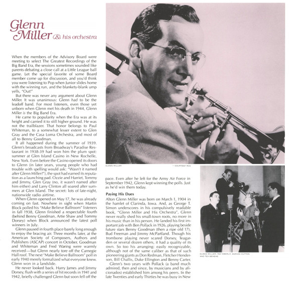 The Greatest Recordings Of The Big Band Era