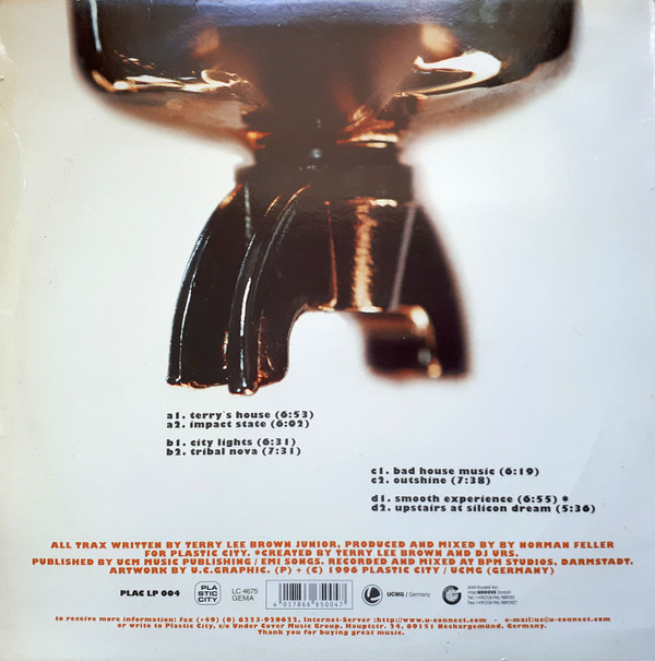 Terry Lee Brown Jr. - Brother For Real | Plastic City (PLAC LP 004) - 2 Terry Lee Brown Jr. - Brother For Real | Plastic City (PLAC LP 004) - 2