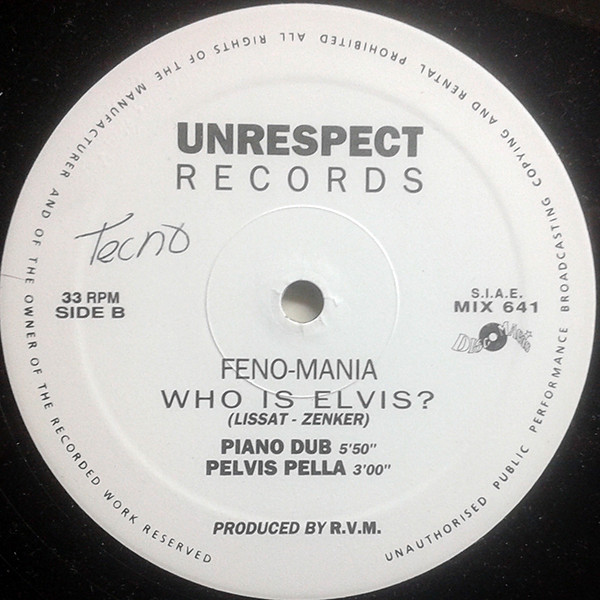Feno-Mania - Who Is Elvis? | Discomagic Records (MIX 641) - 2 Feno-Mania - Who Is Elvis? | Discomagic Records (MIX 641) - 2