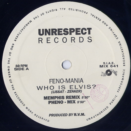 Feno-Mania - Who Is Elvis? | Discomagic Records (MIX 641) - main Feno-Mania - Who Is Elvis? | Discomagic Records (MIX 641) - main