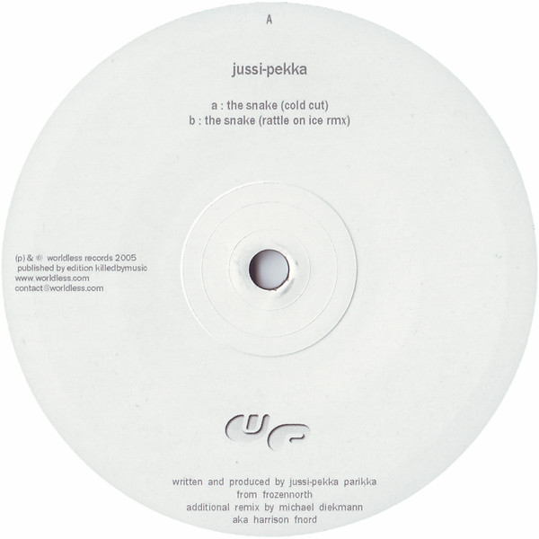 Jussi-Pekka Parikka - The Snake | Worldless Records (WR-02) - main