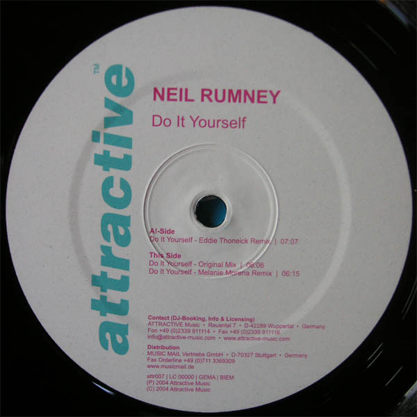 Neil Rumney - Do It Yourself | Attractive (attr007) - 2