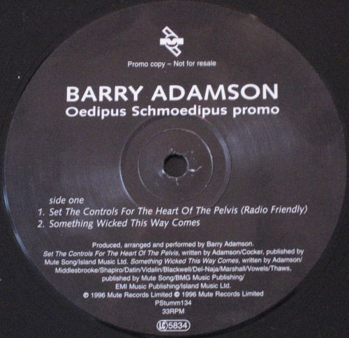 Barry Adamson - Oedipus Schmoedipus | Mute (PStumm 134) - 3