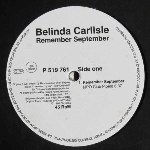 Belinda Carlisle - Remember September | EMI (P 519 761)